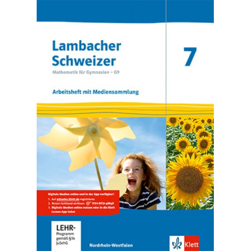 Lambacher Schweizer Mathematik 7 - G9. Ausgabe Nordrhein-Westfalen. Arbeitsheft plus Lösungsheft und Lernsoftware Klasse 7