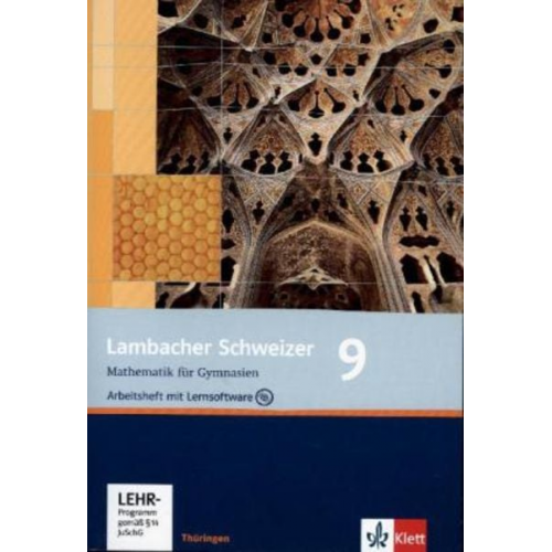 Lambacher Schweizer. 9. Schuljahr. Arbeitsheft plus Lösungsheft und Lernsoftware. Thüringen