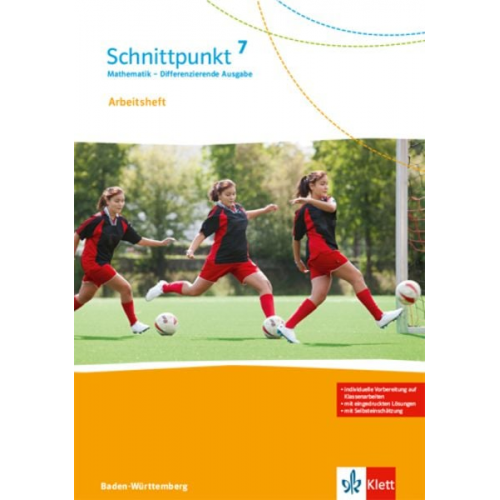 Schnittpunkt Mathematik - Differenzierende Ausgabe für Baden-Württemberg / Arbeitsheft mit Lösungsheft 7. Schuljahr