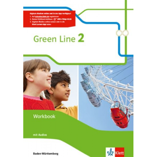 Green Line 2. Workbook mit Audios. Ausgabe Baden-Württemberg