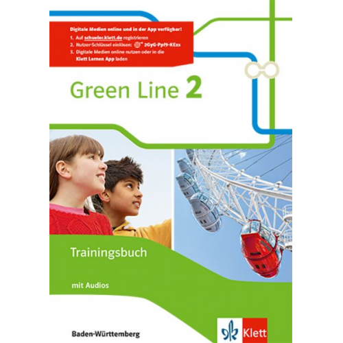 Green Line. Trainingsbuch mit Audios 6. Klasse. Ausgabe Baden-Württemberg ab 2016