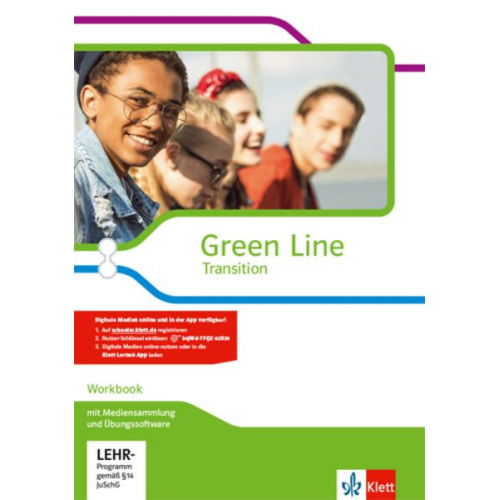 Green Line Transition. Workbook mit Nutzerschlüssel und Übungssoftware Klasse 10 (G8), Klasse 11 (G9)