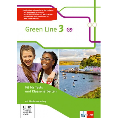 Green Line 3 G9. 7. Klasse. Fit für Tests und Klassenarbeiten mit Lösungsheft und Mediensammlung