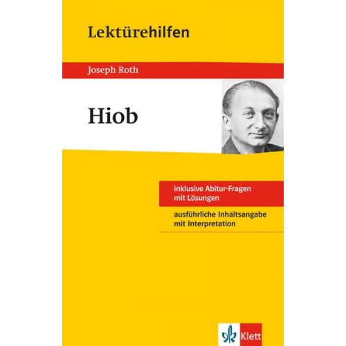 Elisabeth Kaltenbach - Lektürehilfen Joseph Roth "Hiob"