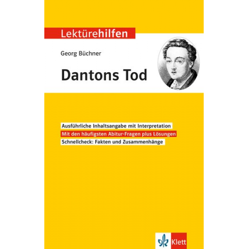 Hansjürgen Popp - Lektürehilfen Georg Büchner "Dantons Tod"