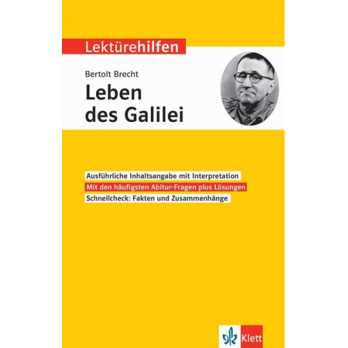 Lektürehilfen Bertolt Brecht, 'Das Leben des Galilei