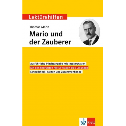 Lektürehilfen Thomas Mann, Mario und der Zauberer