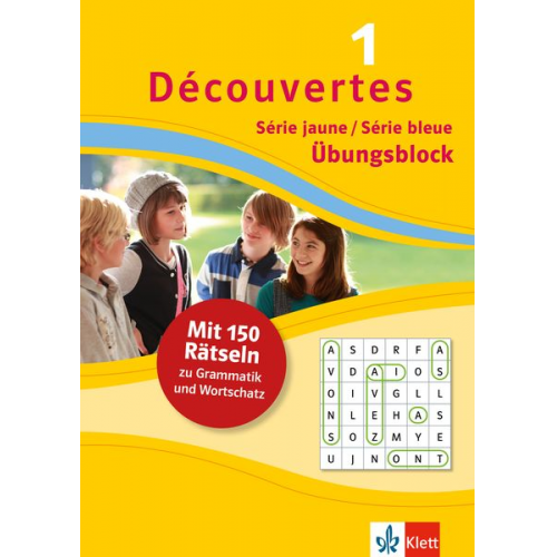 Découvertes 1 Série jaune/Série bleue - Übungsblock zum Schulbuch