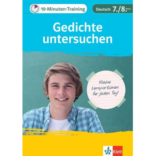 Elke Hufnagel - Klett 10-Minuten-Training Deutsch Aufsatz Gedichte untersuchen 7./8. Klasse