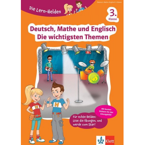 Die Lern-Helden Deutsch, Mathe und Englisch - Die wichtigsten Themen 3. Klasse
