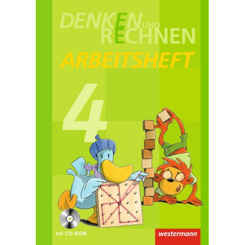 Christiane Gans Ute Hentschel Ute Höffer Steffi Knebel Sabine Schilling - Denken und Rechnen 4. Arbeitsheft mit CD-ROM. Grundschulen in den östlichen Bundesländern