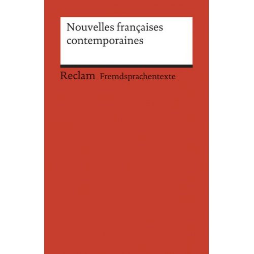 Franz-Rudolf Weller - Nouvelles françaises contemporaines