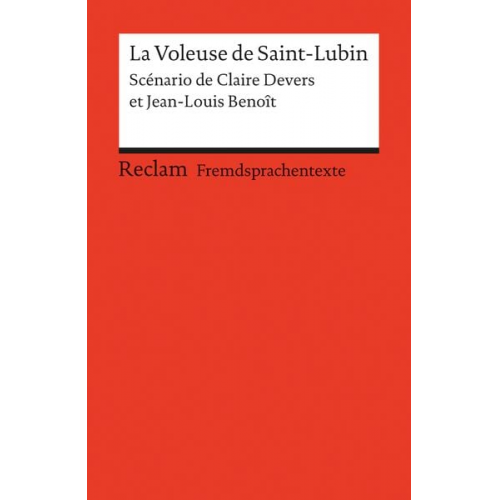 Claire Devers Jean L. Benoit - La Voleuse de Saint-Lubin