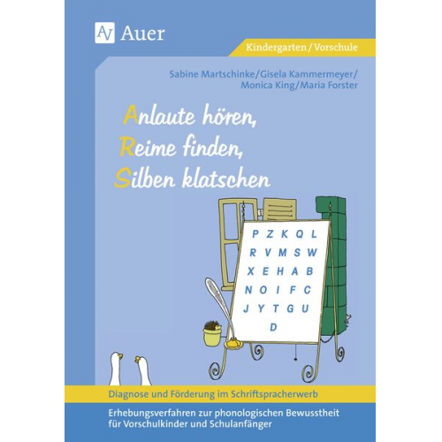 Forster Kammermeyer King Martschinke - Diagnose und Förderung im Schriftspracherwerb. Anlaute hören, Reime finden, Silben klatschen