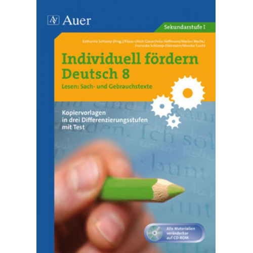 Individuell fördern Deutsch 8 Lesen Sach- und Gebrauchstexte