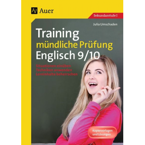 Julia Umschaden - Training mündliche Prüfung Englisch Klasse 9-10