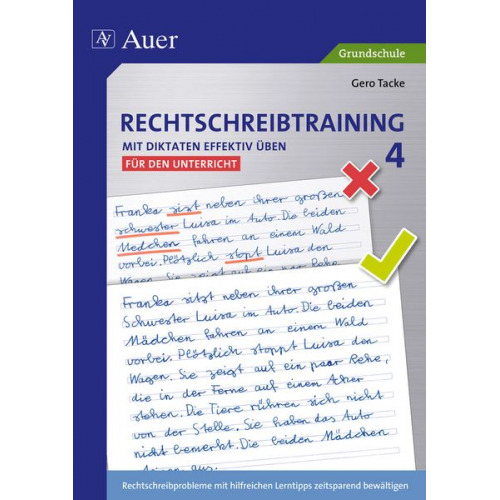 Gero Tacke - Rechtschreibtraining: Mit Diktaten effektiv üben 4