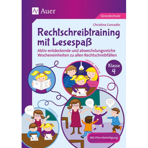 Christina Conradin - Rechtschreibtraining mit Lesespaß - Klasse 4