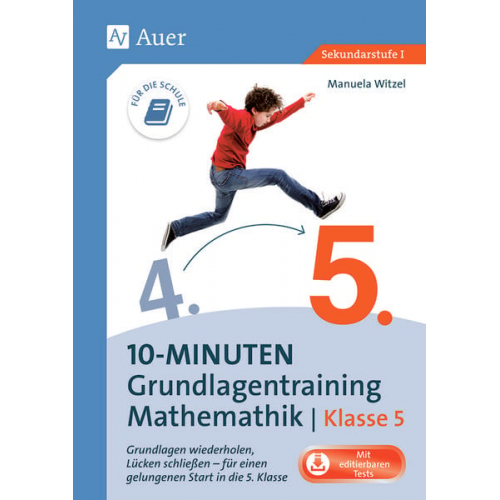 Manuela Witzel - 10-Minuten-Grundlagentraining Mathematik Klasse 5