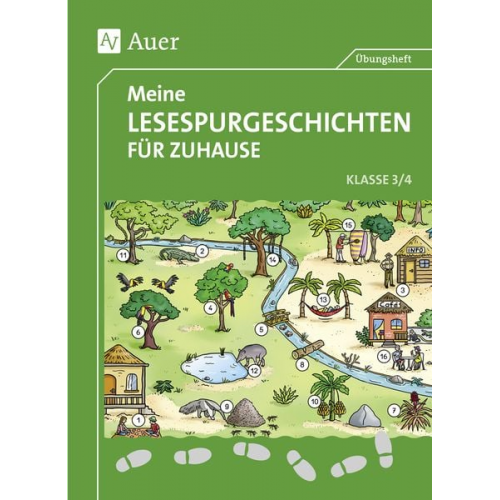 Sandra Blomann Sven Rook Anke Zöh - Meine Lesespurgeschichten für Zuhause - Klasse 3/4