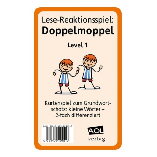 Christine Pufendorf - Lese-Reaktionsspiel: Doppelmoppel Level 1