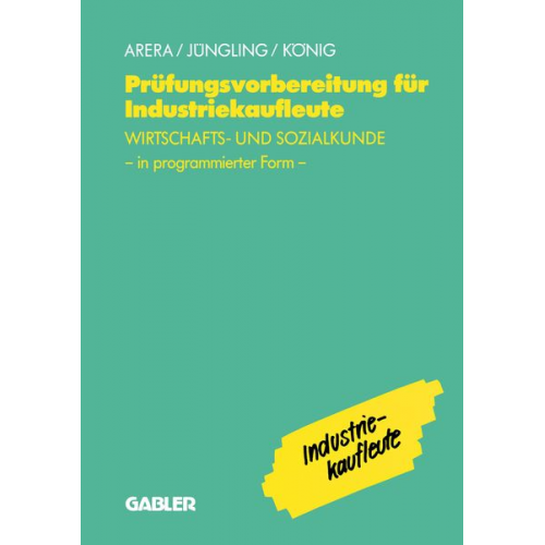 Kirsten Jüngling U.a. - Prüfungsvorbereitung für Industriekaufleute