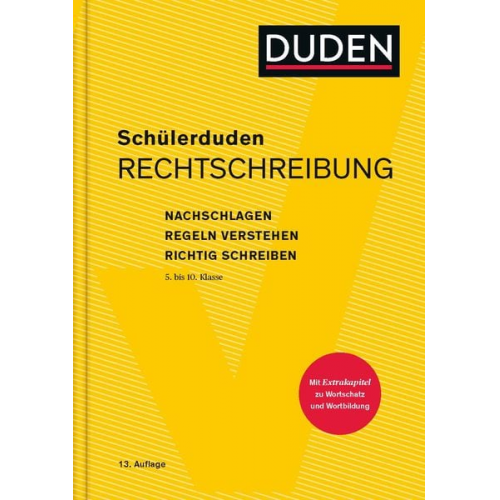 Dudenredaktion - Schülerduden Rechtschreibung (gebunden)