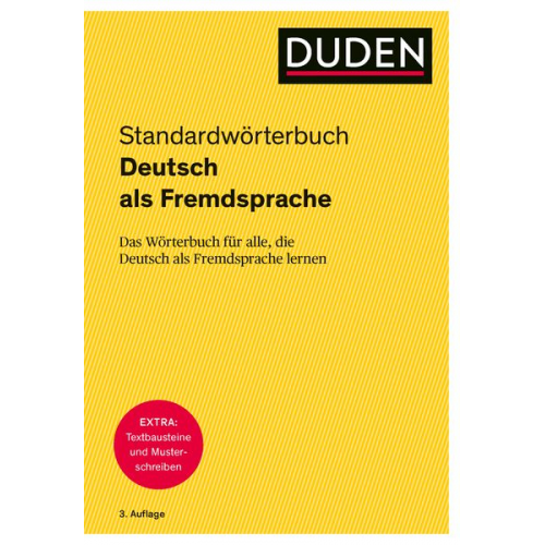 Dudenredaktion - Duden - Deutsch als Fremdsprache - Standardwörterbuch