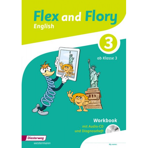 Chris Carter Maren Junker Jessica May Will White - Flex and Flory 3-4. Workbook 3 mit Schüler-Audio-CD und Diagnoseheft