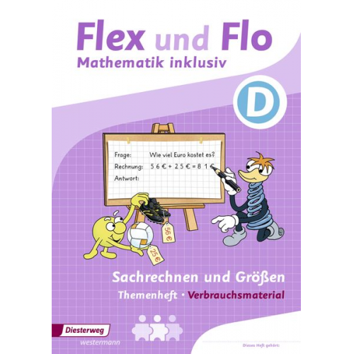 Christopher Dohmann Anik Köhpcke Susanne Jäger Nicole Timmermann - Flex und Flo - Mathematik inklusiv. Sachrechnen und Größen inklusiv D