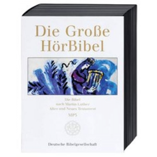 Die große Hörbibel, Die Bibel nach Martin Luther, Altes und Neues Testament, 8 MP3-CDs