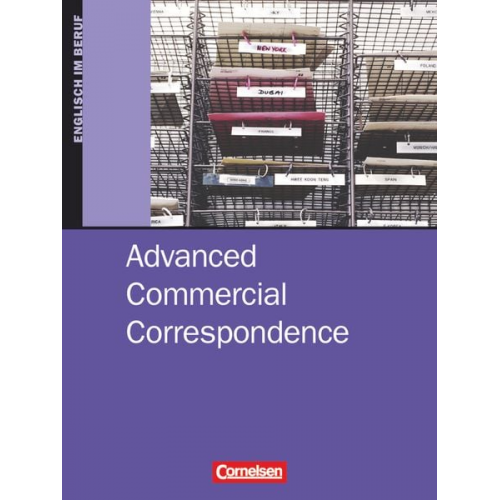 Dieter Wessels - Commercial Correspondence. Advanced. Schülerbuch