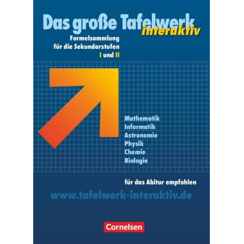 Matthias Felsch Hubert König Willi Wörstenfeld Wolfgang Kricke Karlheinz Martin - Das große Tafelwerk interaktiv. Allgemeine Ausgabe