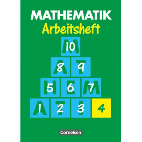 Marita Sommer Heribert Gathen Gertrud Gonsior Rolf Kirsch - Mathematik. Neue Ausgabe für Sonderschulen. Arbeitsheft 4. Euro