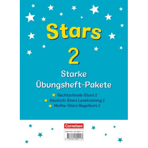 STARS - starke Übungshefte - 2. Schuljahr - Übungshefte im Paket mit Lösungen