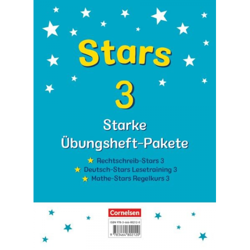 STARS - starke Übungshefte - 3. Schuljahr - Übungshefte im Paket mit Lösungen