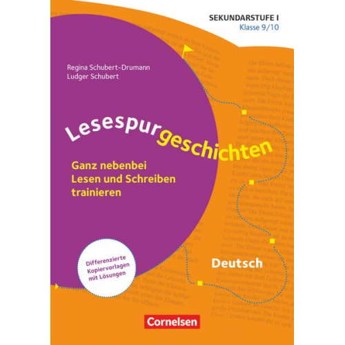 Ludger Schubert Regina Schubert-Drumann - Lesespurgeschichten für die Sekundarstufe I - Klasse 9/10