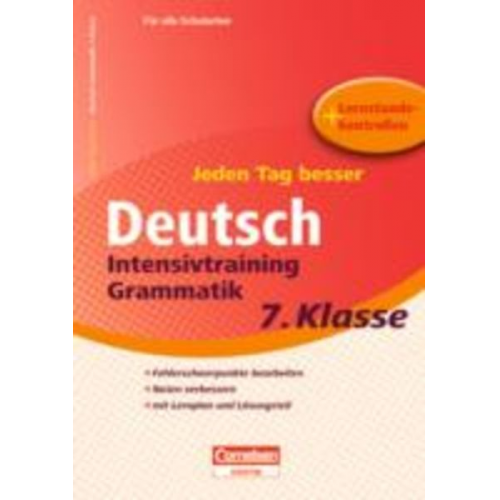 Michaela Greisbach - Jeden Tag besser Deutsch 7. Schuljahr. Intensivtraining Grammatik