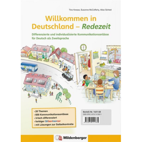 Tina Kresse Susanne McCafferty Alisa Schied - Willkommen in Deutschland - Redezeit