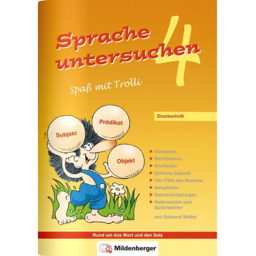 Edmund Wetter - Sprache untersuchen-Spaß mit Trolli 4