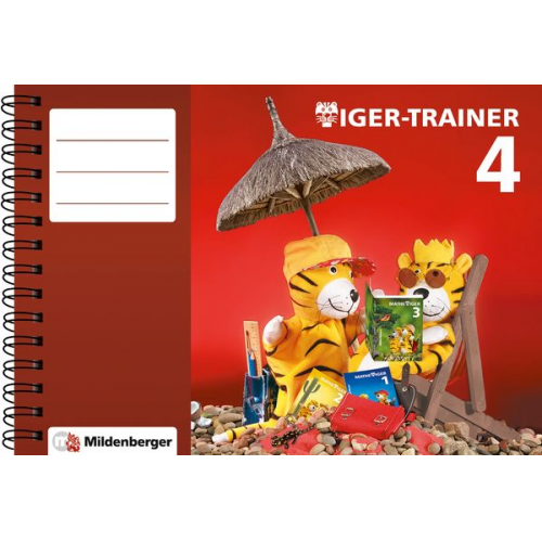 Karl H. Keller Peter Pfaff - Tiger-Trainer 4 - Arbeitsheft mit CD-ROM Mathetiger Basic 4