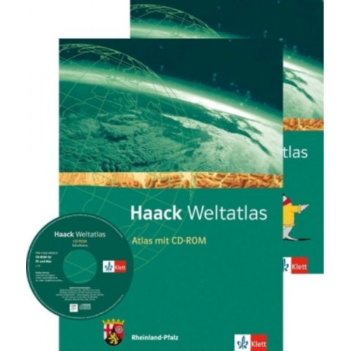 Haack Weltatlas für die Sekundarstufe I. Mit 1 CD-ROM und 1 Arbeitsheft. Ausgabe für Rheinland-Pfalz