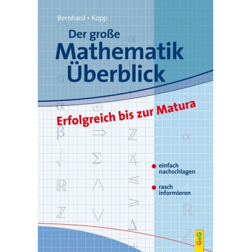 Günther Kopp Martin Bernhard - Der grosse Mathematik-Überblick