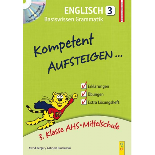 Astrid Berger Gabriele Broniowski - Kompetent Aufsteigen Englisch 3 mit Hörverständnis-CD