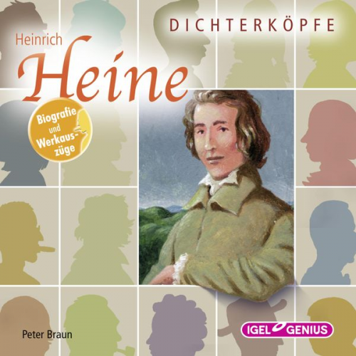 Peter Braun - Dichterköpfe. Heinrich Heine