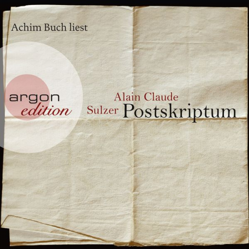 Alain Claude Sulzer - Postskriptum