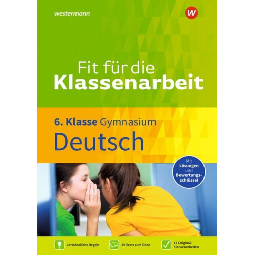 Thorsten Zimmer - Fit für die Klassenarbeit - Gymnasium. Deutsch 6