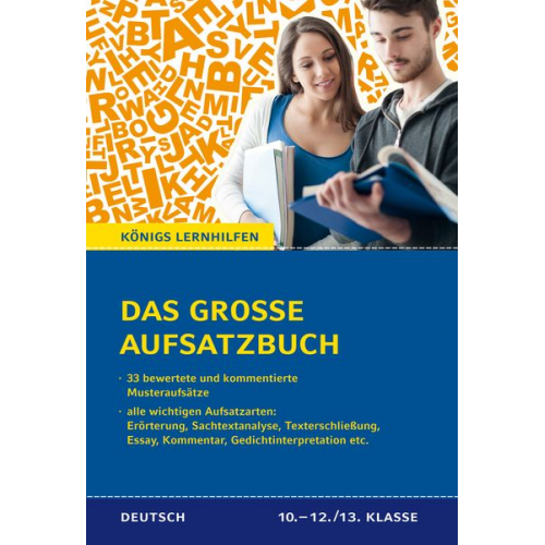 Christine Friepes Annett Richter - Das große Aufsatzbuch für die 10.-12./13. Klasse.