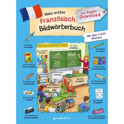 Mein erstes Französisch Bildwörterbuch mit Audio-Download