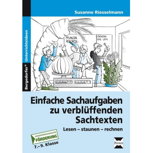 Susanne Riesselmann - Einfache Sachaufgaben zu verblüffenden Sachtexten